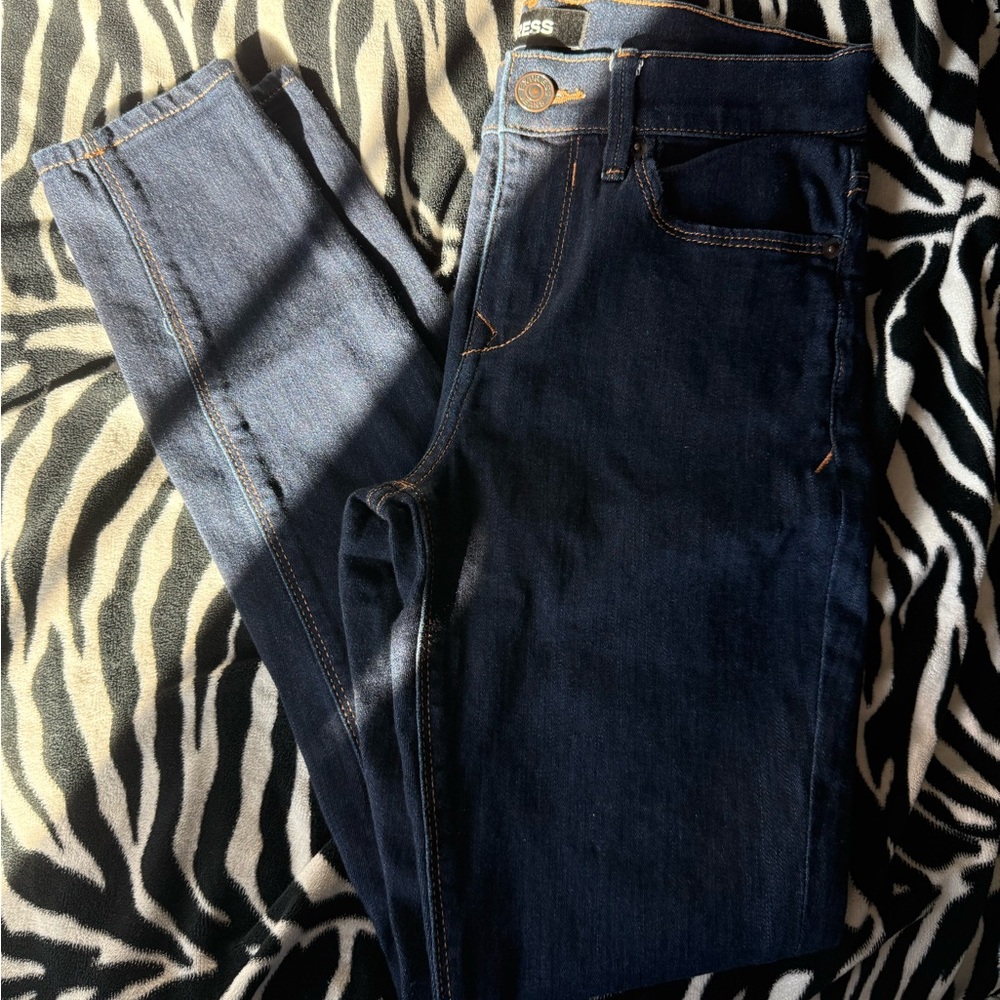 Express Dark Blue Wash Women Jeans